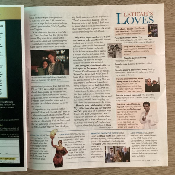 Two Parade Newspaper featuring Steve Martin and Queen Latifah - Picture 6 of 7